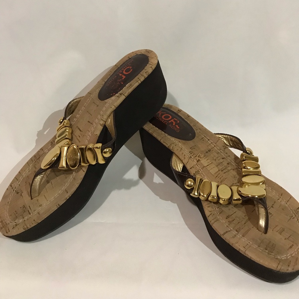 Michael Kors Brown Sandals for Women